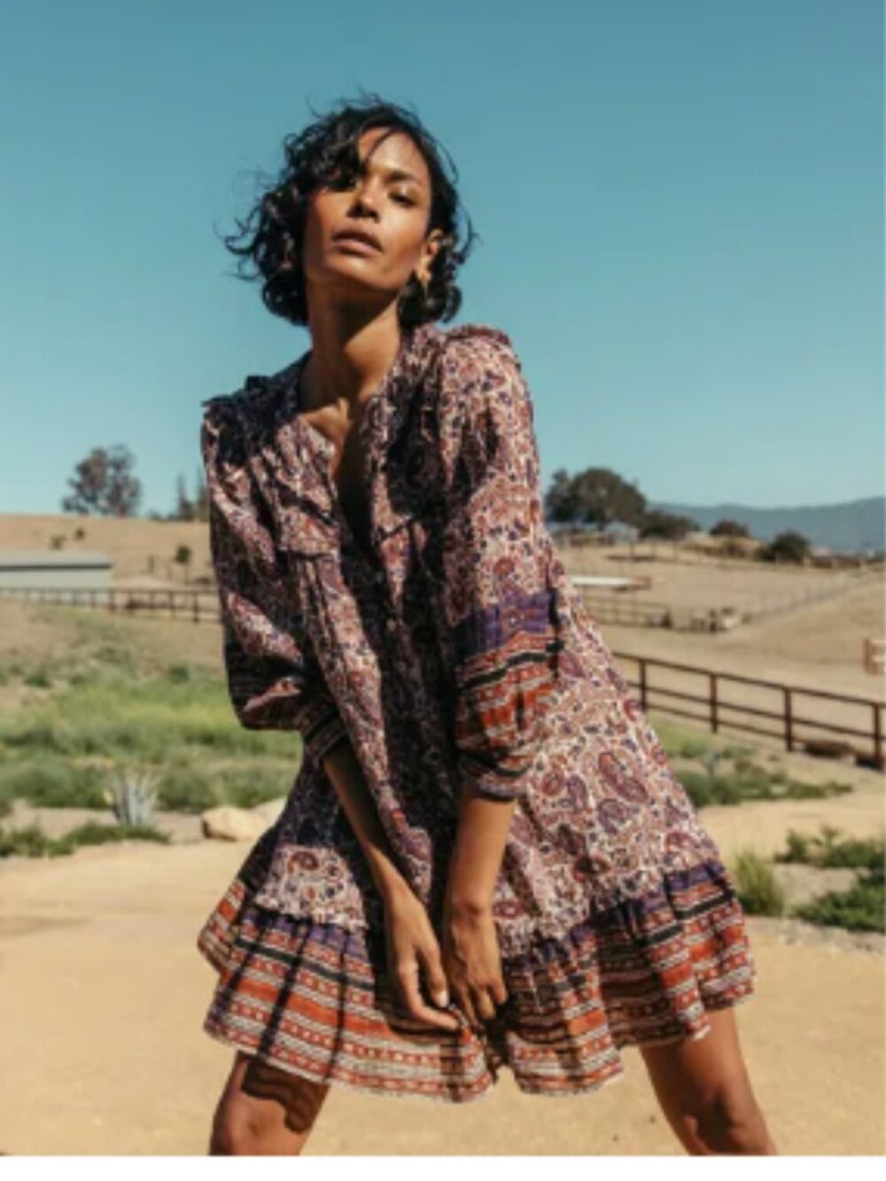 Cleobella Reign Tie-Waist Dress